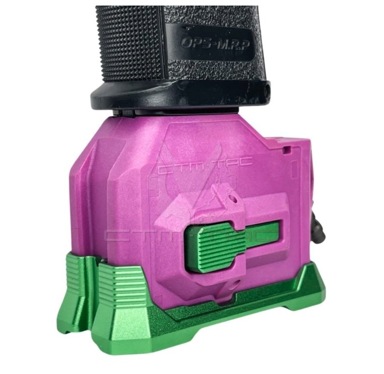 CTM CNC M4 Magwell for Hi-Capa / G-series / AAP01 Pistol HPA Adapters - Red