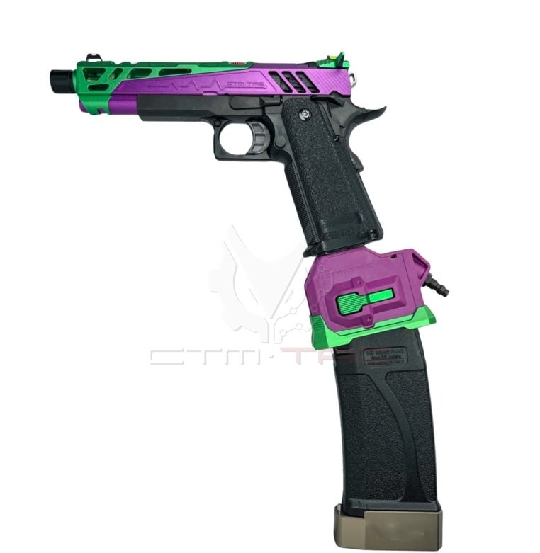 CTM CNC M4 Magwell for Hi-Capa / G-series / AAP01 Pistol HPA Adapters - Red