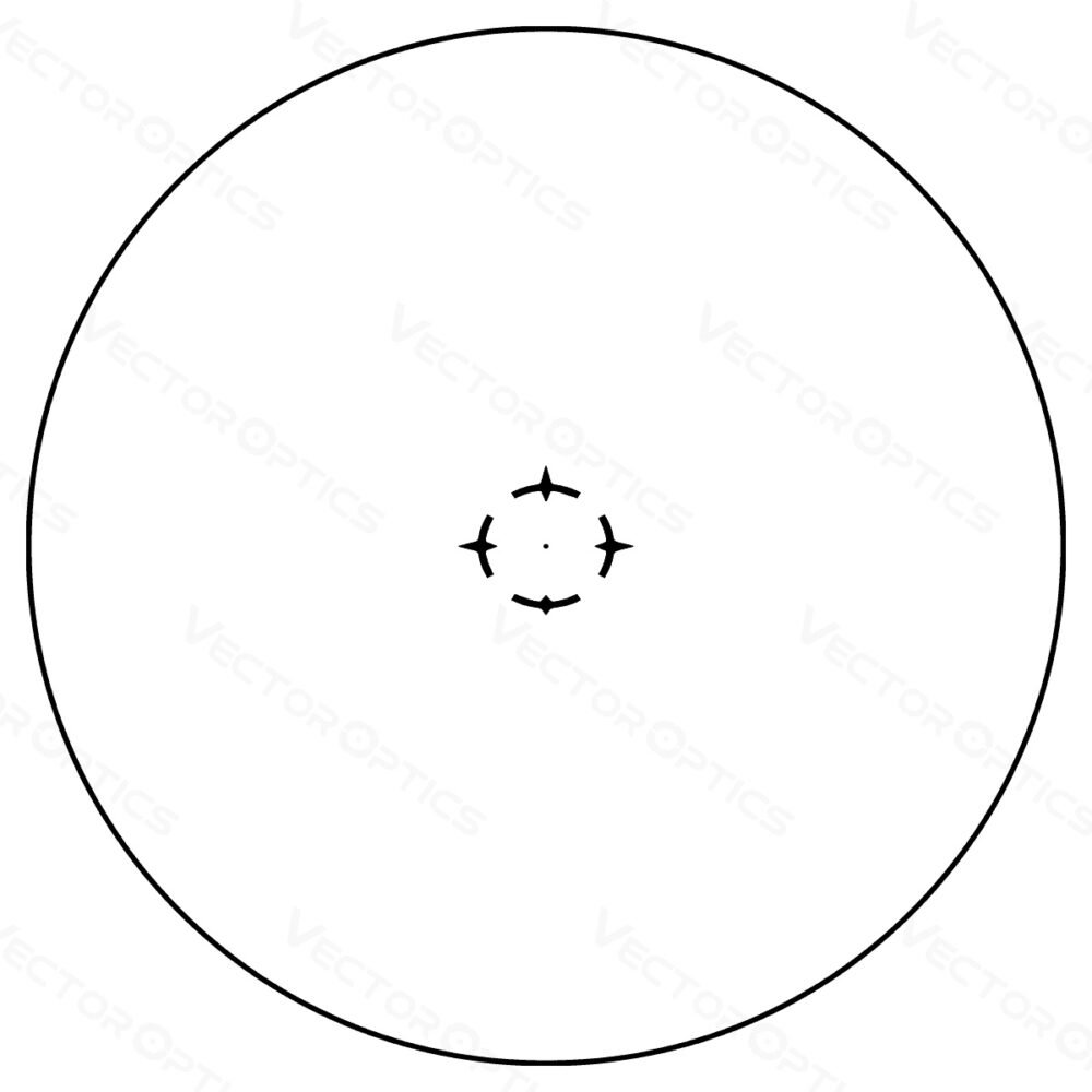 PARAGON 1x16 Micro Prism Sight - Black