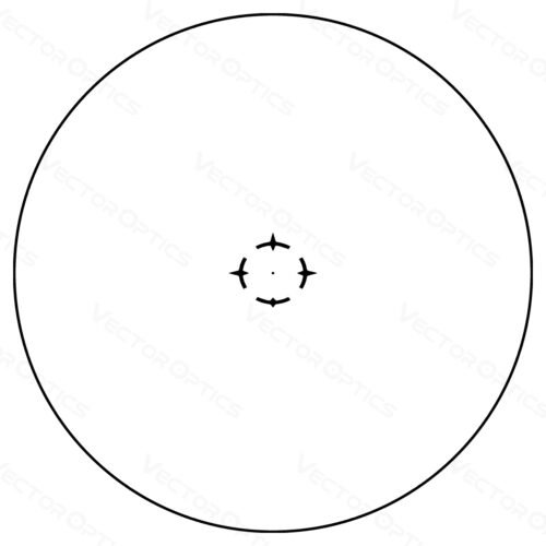 PARAGON 1x16 Micro Prism Sight - Black