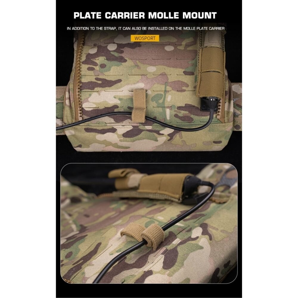 61661 WST Cable Organizer, 6 pcs - Black