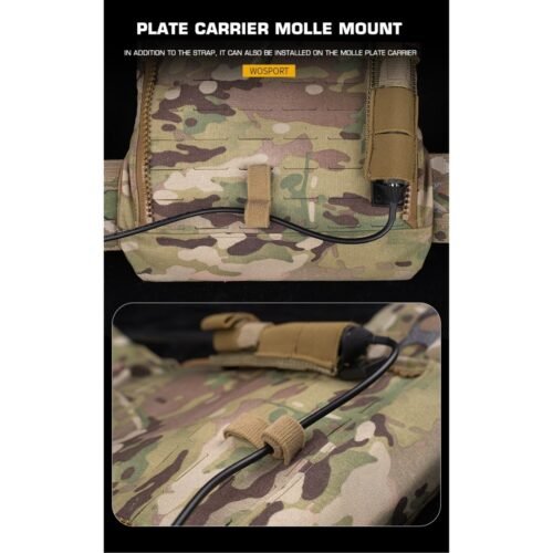 61661 WST Cable Organizer, 6 pcs - Black