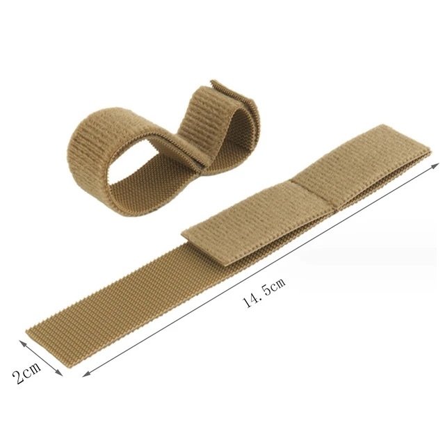 61667 WST Cable Organizer, 6 pcs - Black