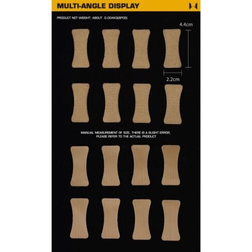 61671 WST Cable Organizer, 8 pcs - Coyote