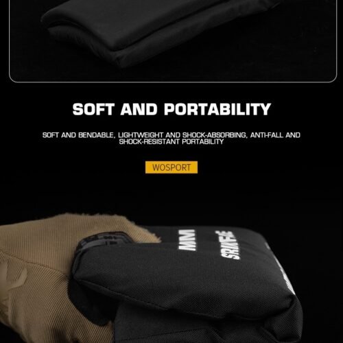 WST Foam Replica of SAPI Ballistic Inserts (2 pcs), Size M - Black