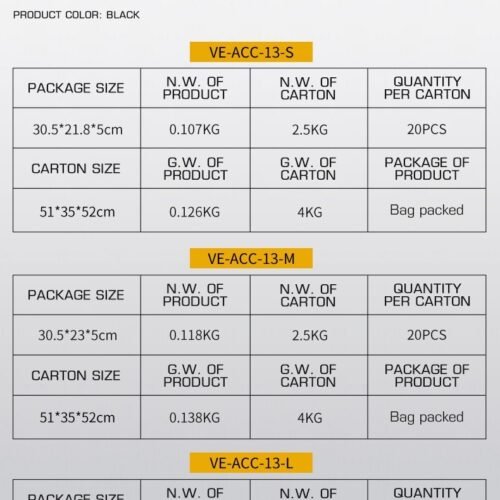 WST Foam Replica of SAPI Ballistic Inserts (2 pcs), Size M - Black