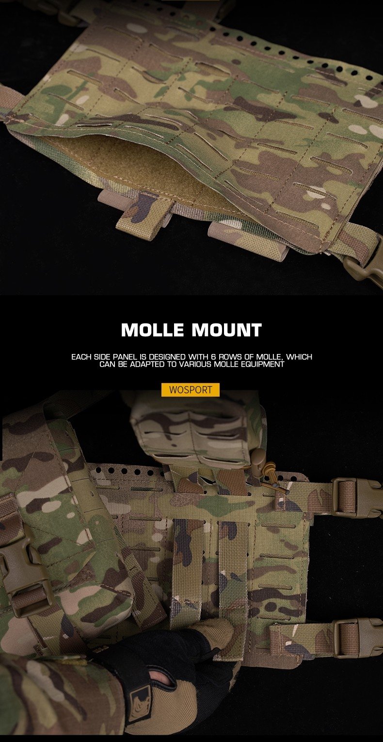 WST Split Tactical Chest Rig Alpha - MC