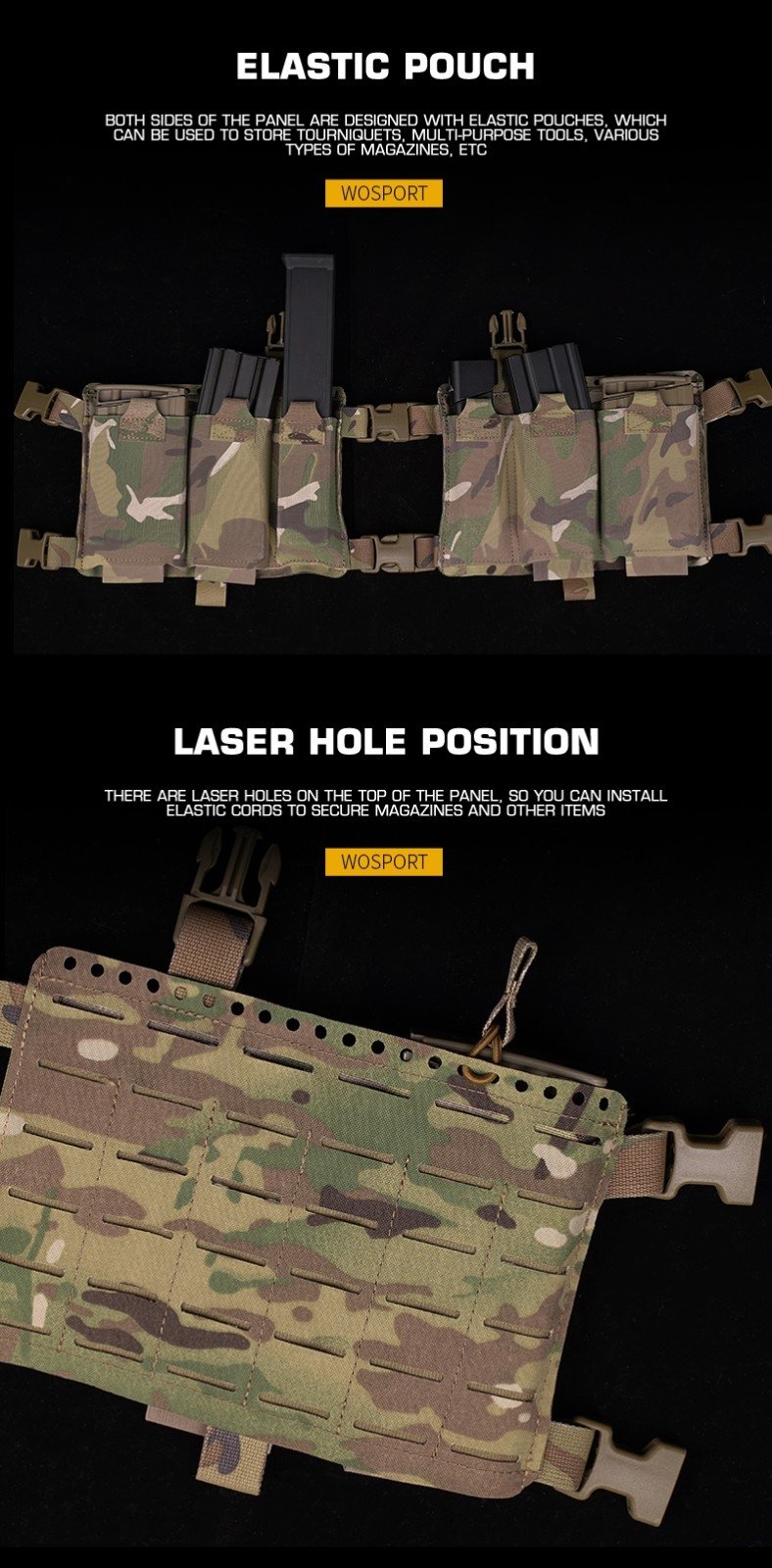 WST Split Tactical Chest Rig Alpha - MC