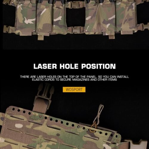 WST Split Tactical Chest Rig Alpha - Coyote