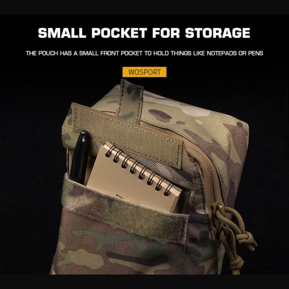 WST Multifunctional Molle Pouch GP with Zipper - MC
