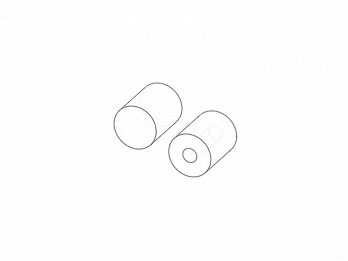 Set of pressure rollers - A