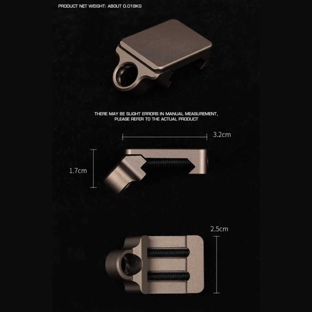 WST Picatinny Quick Detach Sling Mount - Tan