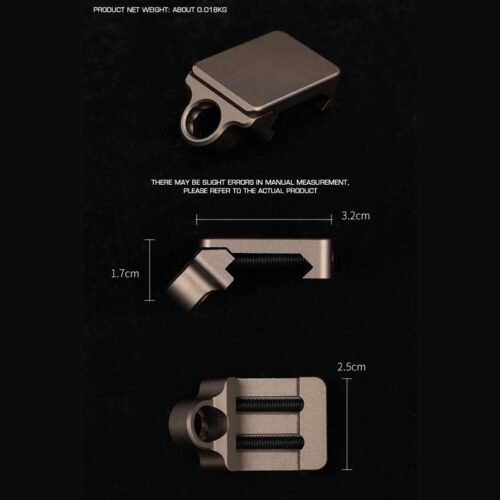 WST Picatinny Quick Detach Sling Mount - Tan