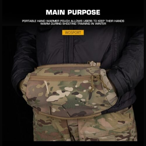 WST Multifunctional Hand Warmer with Pocket (Fanny Pack) - MC