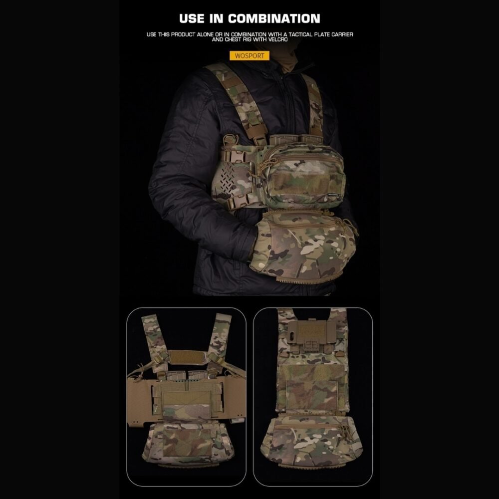 WST Multifunctional Hand Warmer with Pocket (Fanny Pack) - MC