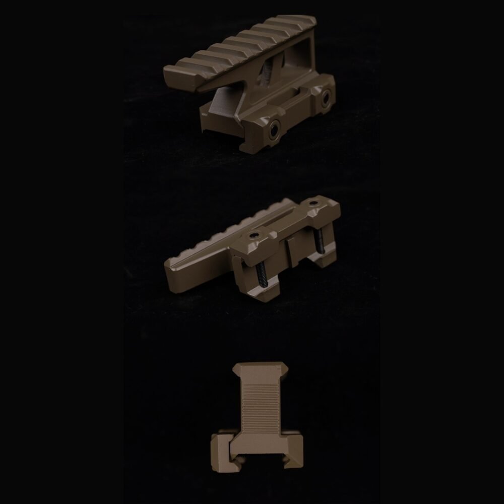 WST RIS Picatinny Riser Mount (E style) - Tan