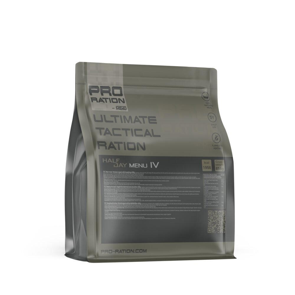 62029 Pro Ration HALF-DAY Food Package - Menu 1