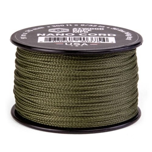 62097 NANO PARACORD 0,75mm / 90m - Olive Drap