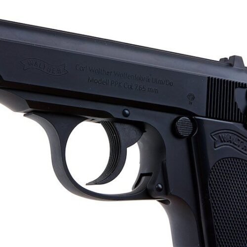Maruzen Walther PPK/S black plastic blowback gas gun