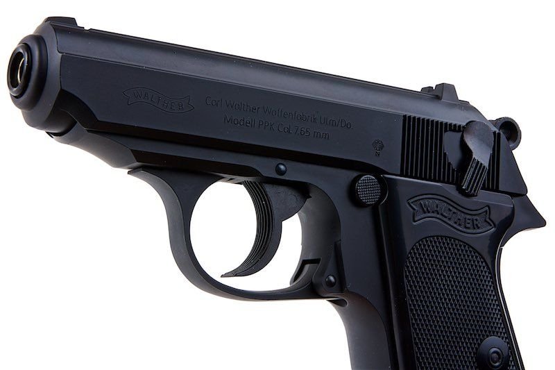 Maruzen Walther PPK/S black plastic blowback gas gun