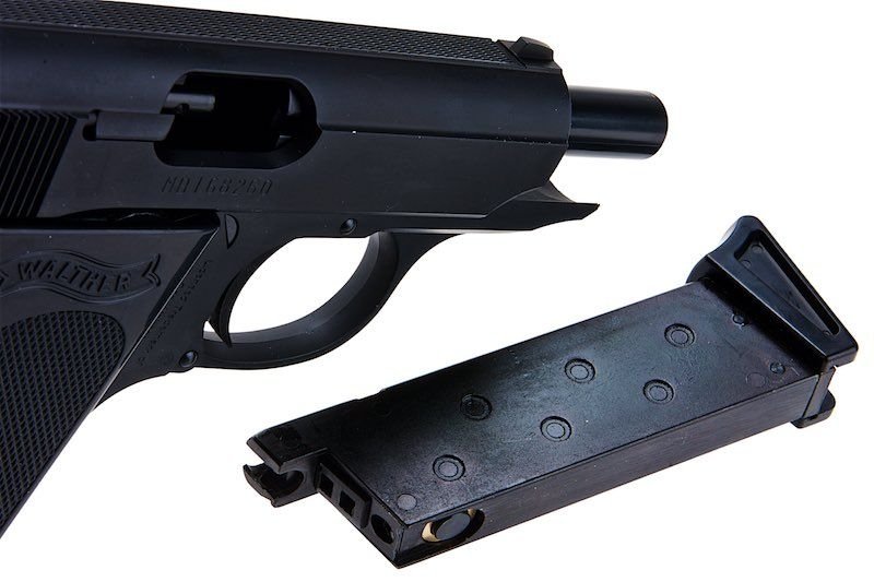Maruzen Walther PPK/S black plastic blowback gas gun