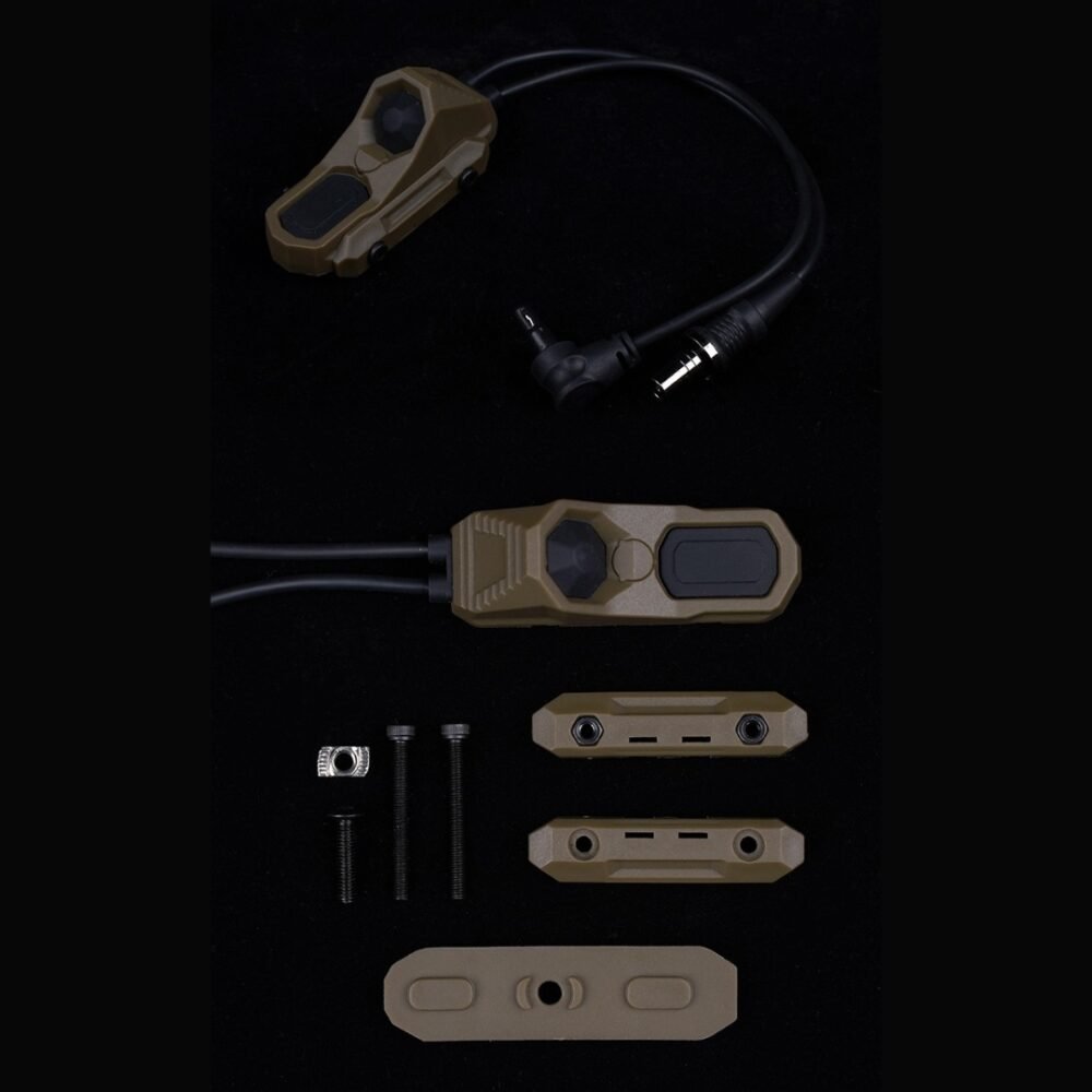 WST Dual Switch - AXON, CRANE PLUG and SF Connectors - Tan