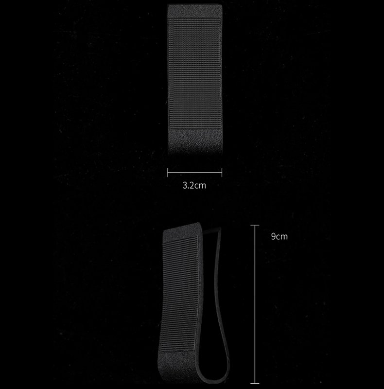 WST Kydex Insert for 9 mm Pistol Magazine Pouch - Black