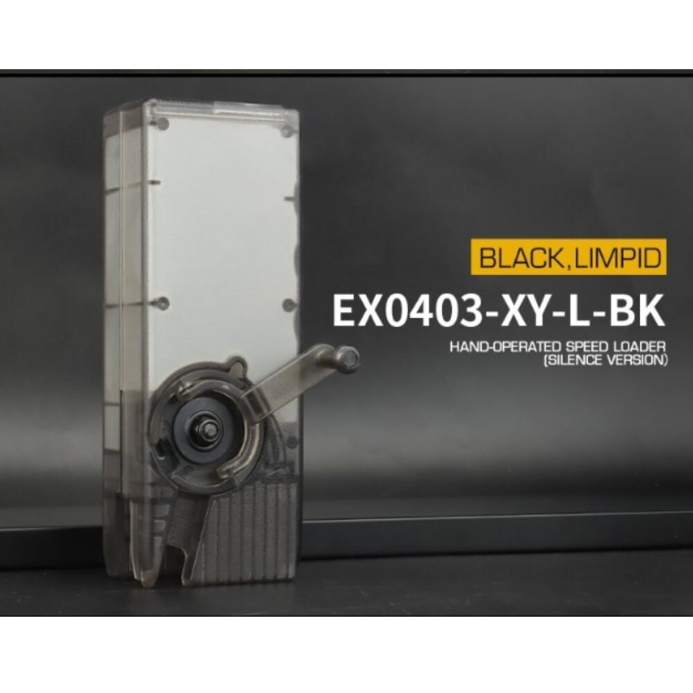 62189 WST Lever Silence Speedloader, 1000 BBs - Transparent (dark)