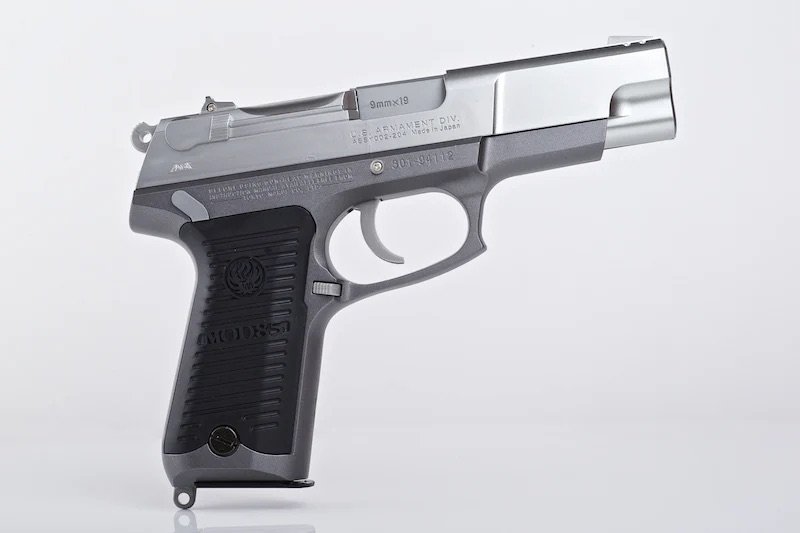TM Spring Powered Pistol Ruger KP 85 - Silver