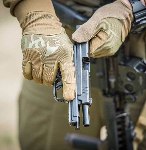 HELIKON All Round Fit Tactical Gloves - Coyote/Adaptive Green