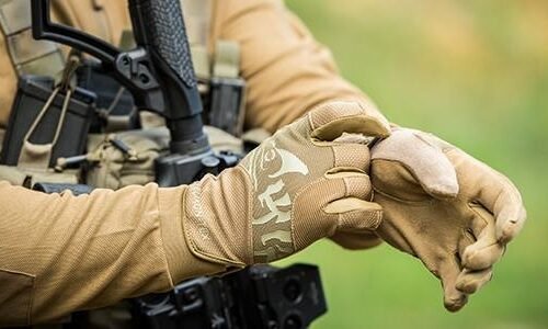 HELIKON All Round Fit Tactical Gloves - Coyote/Adaptive Green