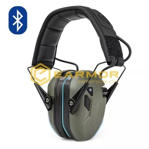 EARMOR M300T Bluetooth Electronic Hearing Protector - Foliage Green