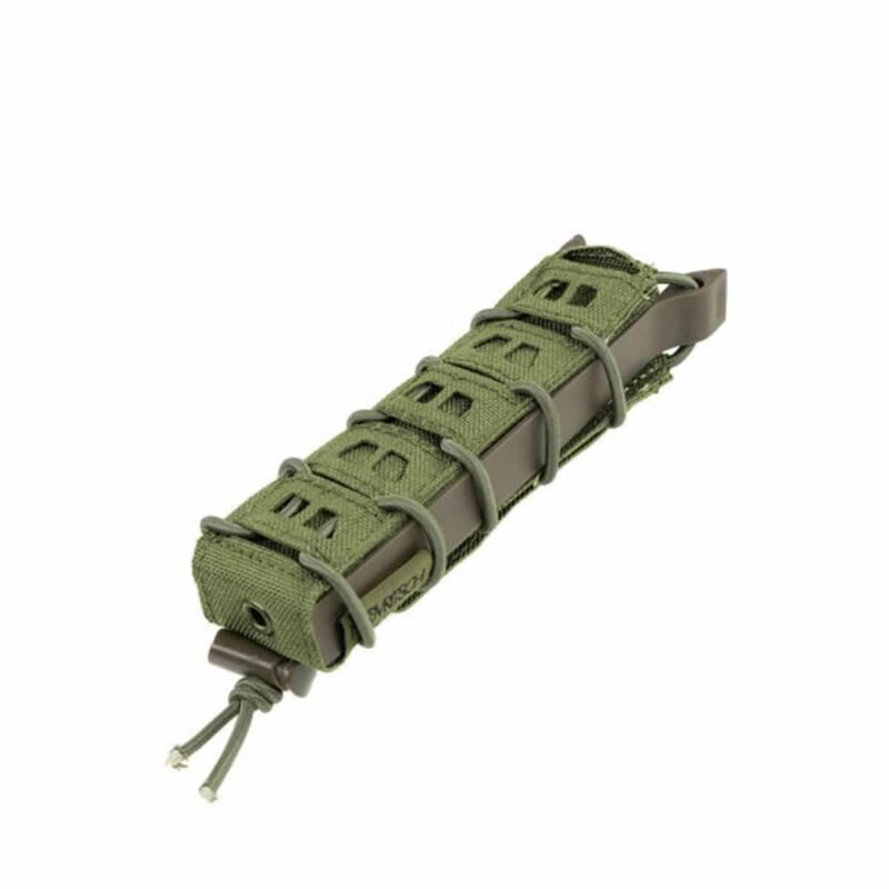 Novritsch Open MOLLE Pouch for Long Pistol Magazine / SMG - Green