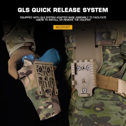 WST Holster GB-78 for G-Series with Low Rise Platform - Black