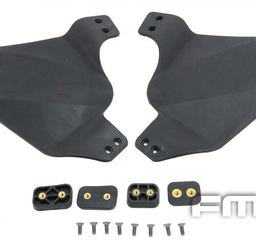 FMA Side Cover Ear Protectors for ARC Helmet Rail (FAST / MICH) - Black