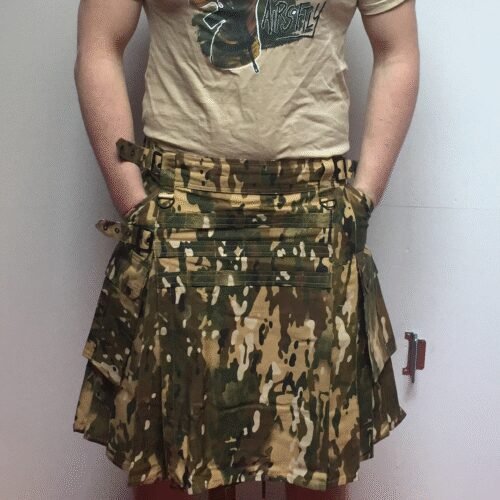 62980 ANAREUS Tactical Kilt - MultiCamouflage