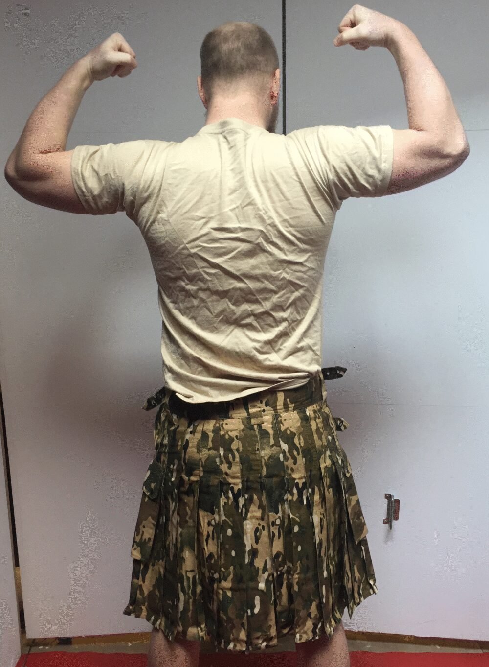 62981 ANAREUS Tactical Kilt - MultiCamouflage