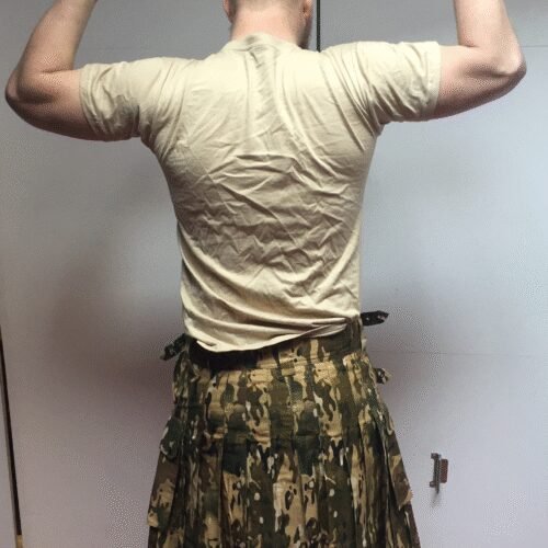 62981 ANAREUS Tactical Kilt - MultiCamouflage