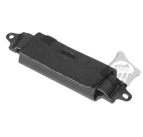 FMA Helmet Balancing Rear Pouch with Weight Blocks - Black