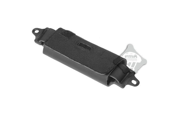 FMA Helmet Balancing Rear Pouch with Weight Blocks - Black