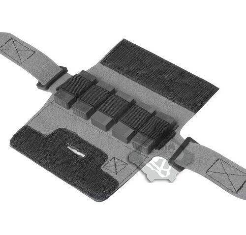 FMA Helmet Balancing Rear Pouch with Weight Blocks - Black