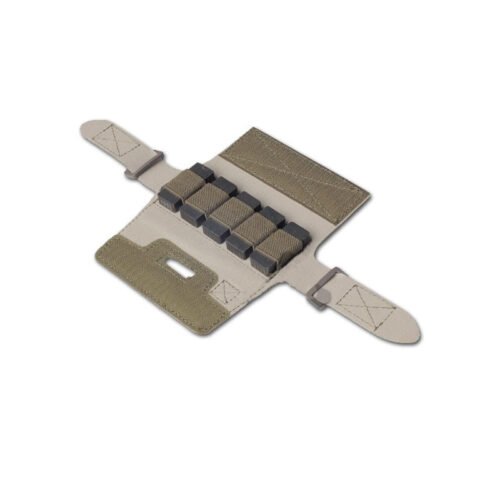 FMA Helmet Balancing Rear Pouch with Weight Blocks - Tan