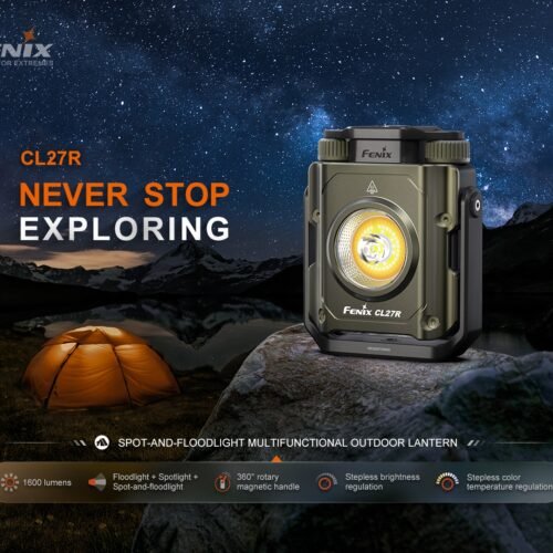 Rechargeable Lantern Fenix CL27R - Olive Green