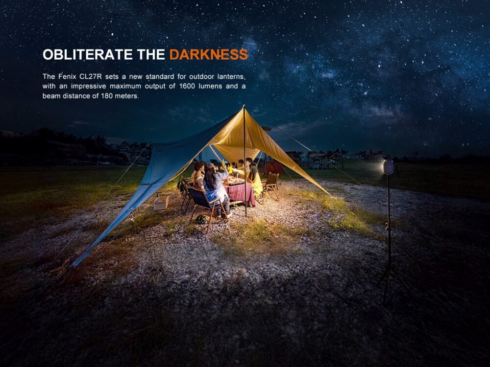 Rechargeable Lantern Fenix CL27R - Olive Green