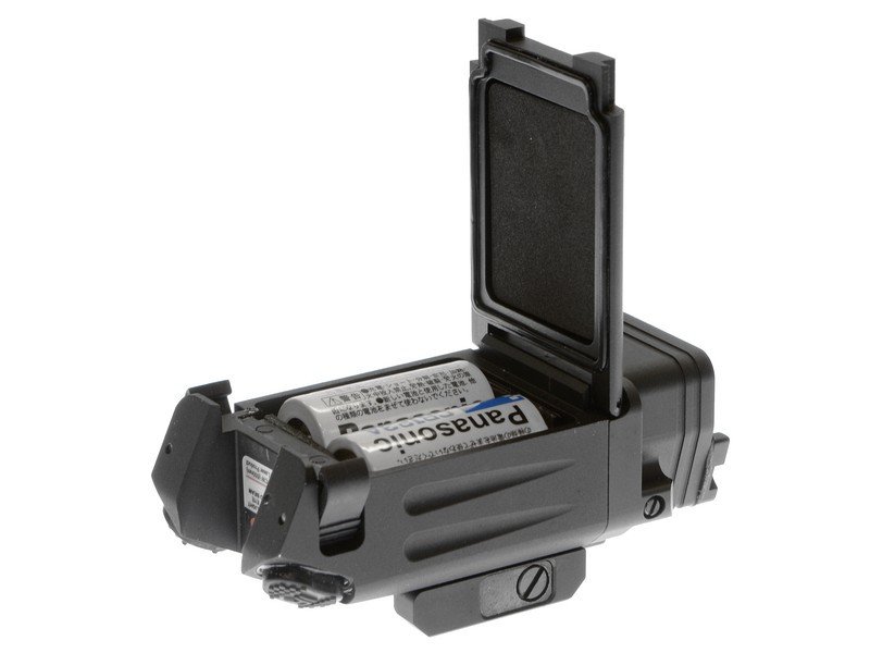 FMA DBAL-PL Tactical LED Flashlight (Red/IR Laser), CNC Aluminum - Black