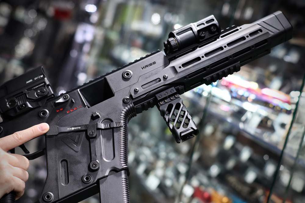 Angry Gun KSV MODULAR M-LOK Rail system for KRYTAC KRISS Vector - Black