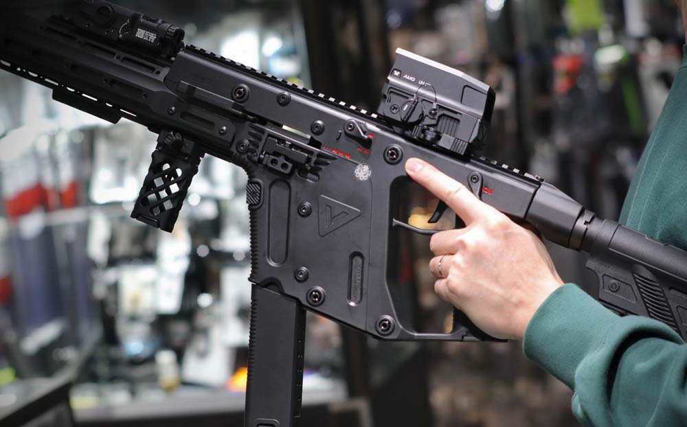 Angry Gun KSV MODULAR M-LOK Rail system for KRYTAC KRISS Vector - Black