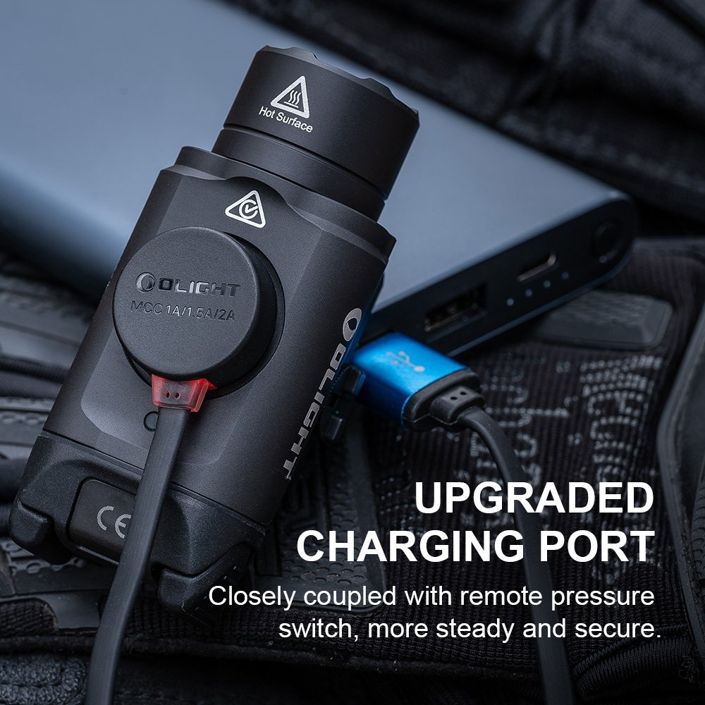 OLIGHT Pistol Flashlight Valkyrie PL-3R 1500 lm - Black