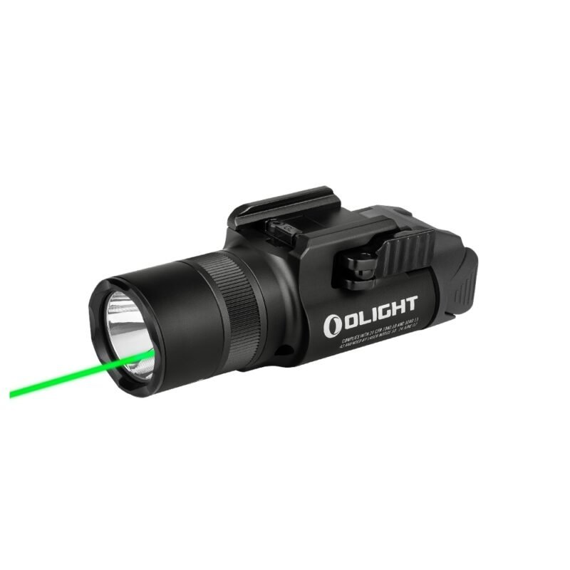 OLIGHT Pistol Flashlight BALDR PRO R (Green Laser) 1350 lm - Black