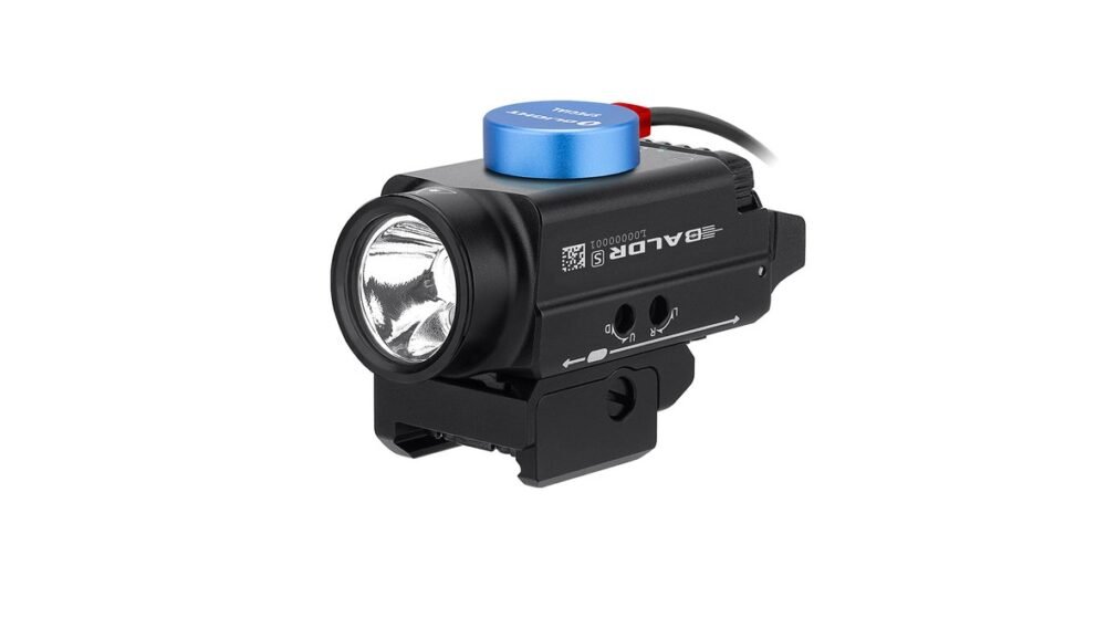 63924 OLIGHT Pistol Flashlight BALDR S (Green Laser) 800 lm - Black